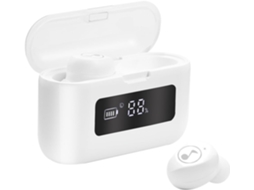 Fones De Sem Fio À Prova Com 2200 Mah, Ruído Ipx7 Para Uso E Tela
