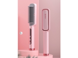 Pente De Alisamento De Cabelo Iônico Cerâmico Portátil Aquecimento Rápido 20s Anti-calor Ferramenta De Estilo