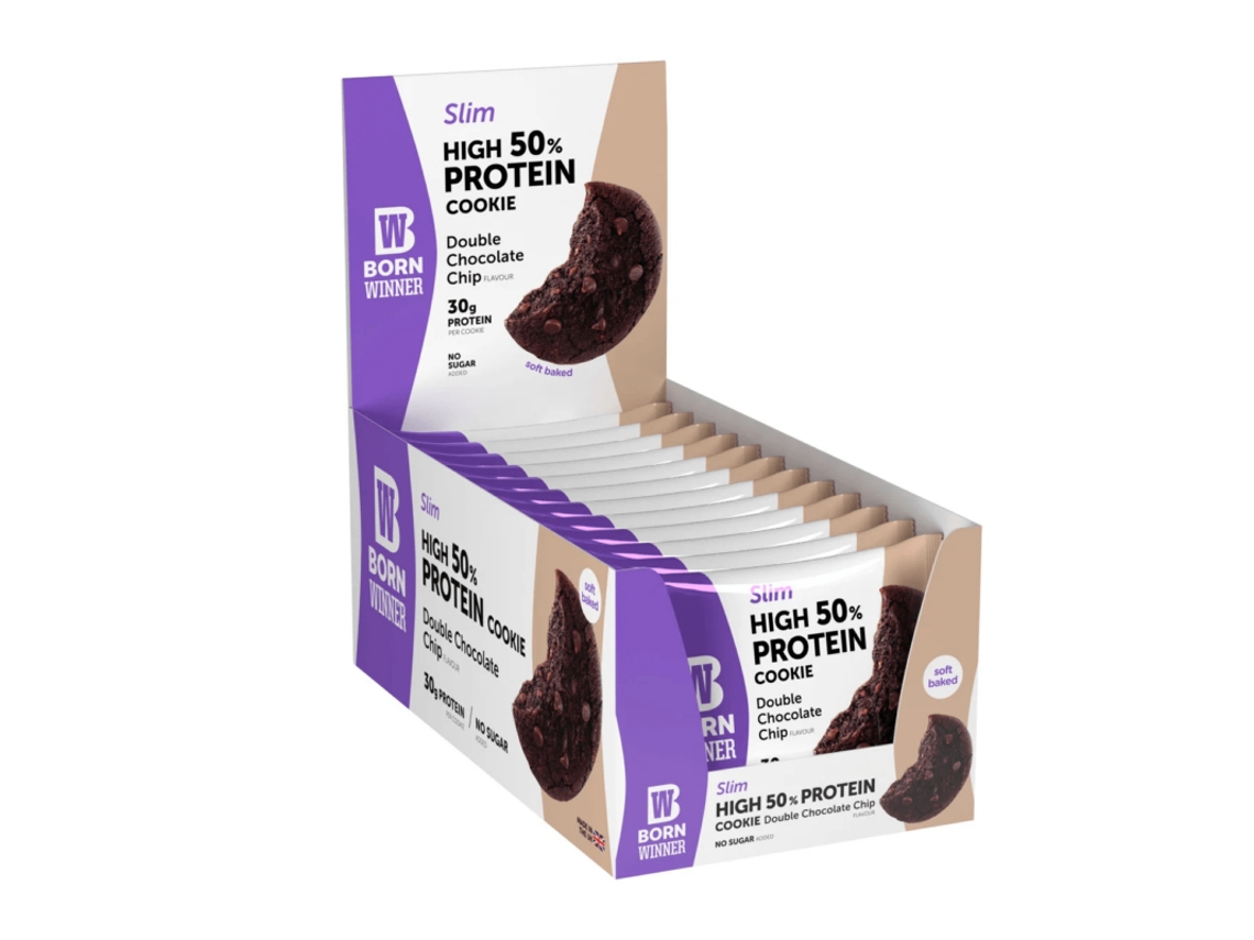 Slim Protein Cookie 12 X 60 G Born Winner