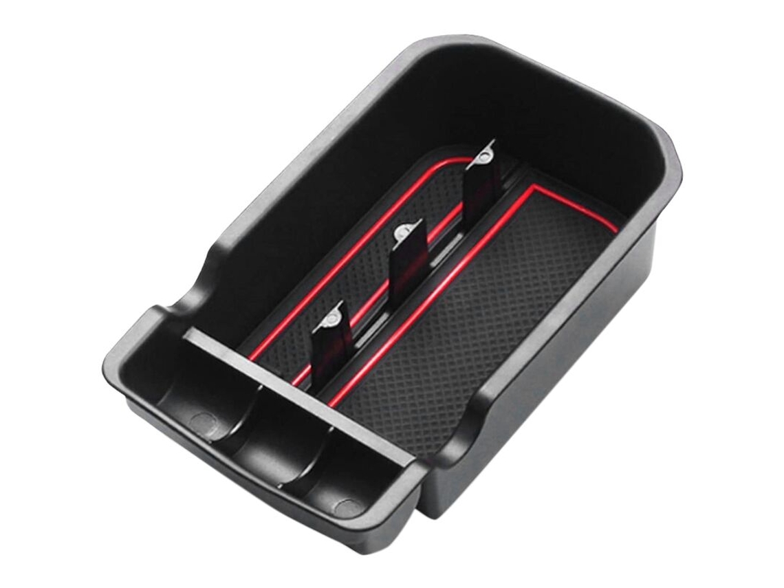 Organizador De Compartimento Para Console Central Do Carro Compass 2017-2019 Com Entrada Usb E Para Moedas