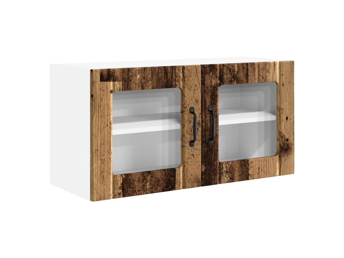 Armário de Cozinha com Porta Madeira Antiga 80x31x40 cm MAISON EXCLUSIVE
