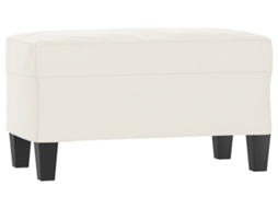 Bench, Benches Vidaxl Bege Microfibra (70 X 35 X 41 Cm)