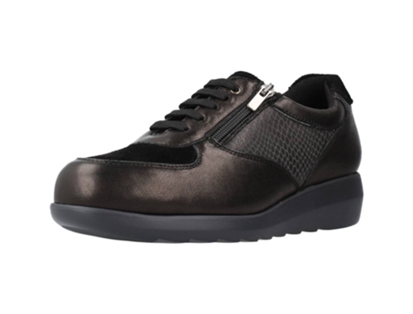 Sapatos de Mulher PINOSOS Tecido Preto (37)