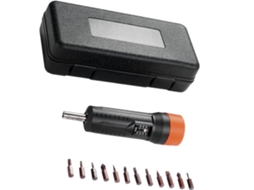Chave De Torque De Precisão 6,35mm Com Escala, Janela De Leitura E Bits Magnéticos Tekmaquinas