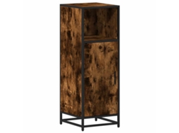 Bathroom Cabinet, Bathroom Cabinets Vidaxl Marrom Madeira Processada (n/a)