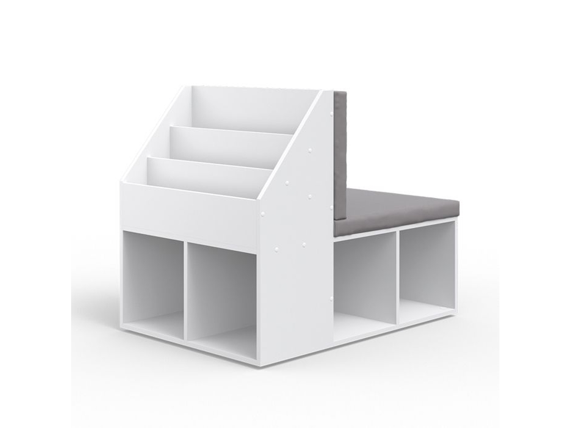 Estante infantil Vicco Onix, branca, 97,1 x 78,4 cm