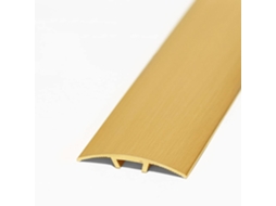 Trilho De Porta, Faixa Transição Soleira Porta Em Latão, 100 Cm X 3