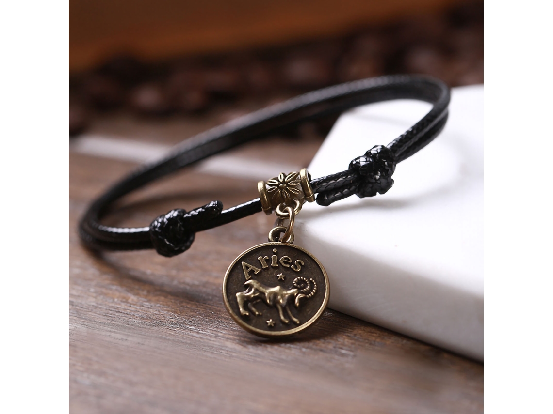 Pulseira De Sinais Pendente Exquisito Design Simples