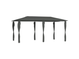 Vidaxl Gazebo 2,98x5,3x2,59 M Com Capas Para Postes 160 G/m² Antracite