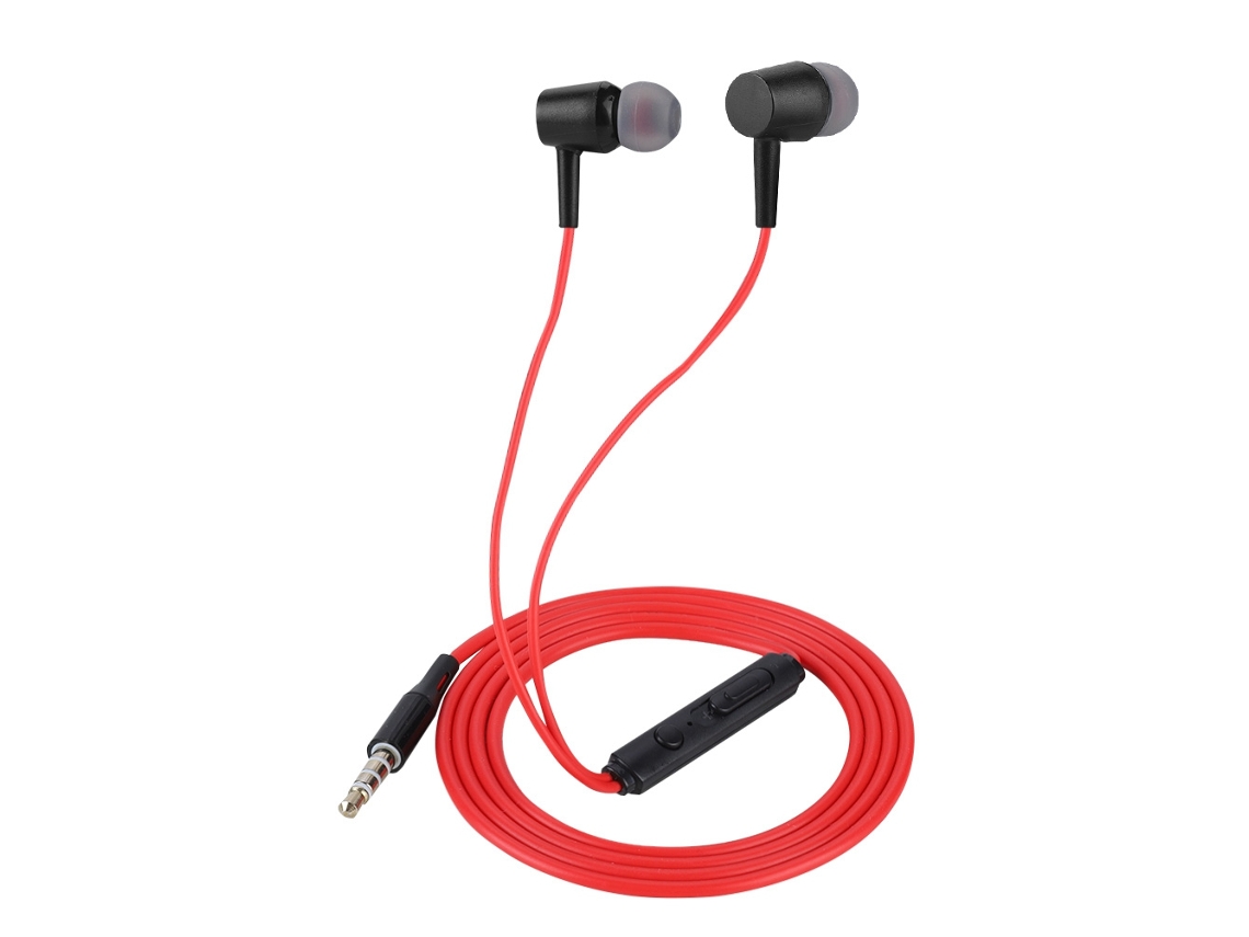 Fones de Ouvido LAXISCREED 3.5mm Fio Dourado