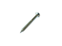 Parafusos para Aglomerado Galvanizados 5 X 100 Mm Pozidrive Rosca Parcial 200 Peças WOVAR