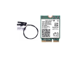 Lurelia Placa Wi-fi M.2 Ngff Ax201ngw Wi-fi 6 3000 Mbps Dual Band 2,4/5 Ghz Bluetooth 5.1 Antena