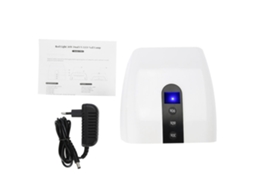 Lâmpada De Manicure Portátil Com Luz Vermelha Clareadora Secador De Unhas Com Temporizador Automático Ferramenta De Manicure