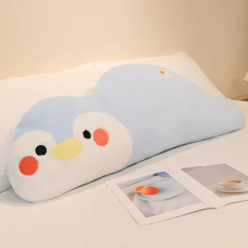 Almofada Fofa em Formato de Animal para Adultos, Macia e Confortável. MDUG (pinguim 80cm)