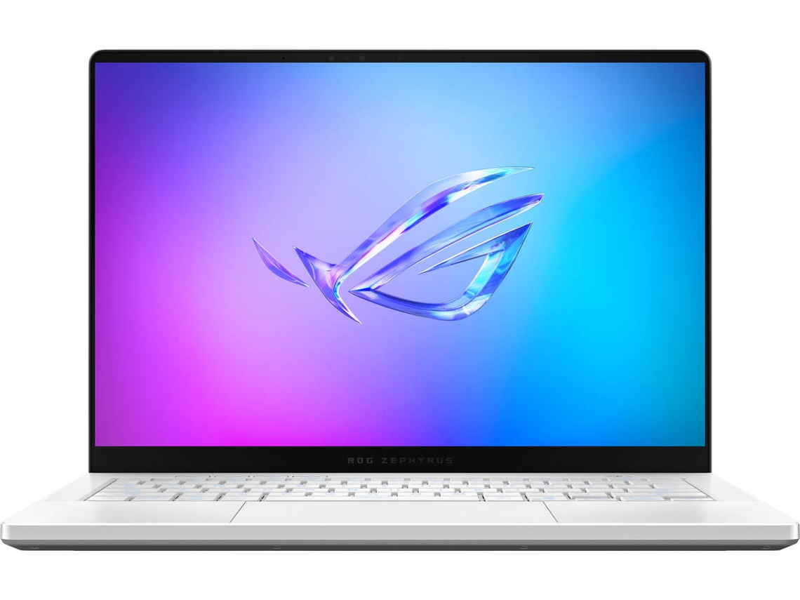 Laptop Asus Rog Zephyrus G14 Oled Ga403wp Qs002w (branco 1 Tb Ssd 14 Tomada Eu Qwerty Espanhol 32 Gb Ram Amd)