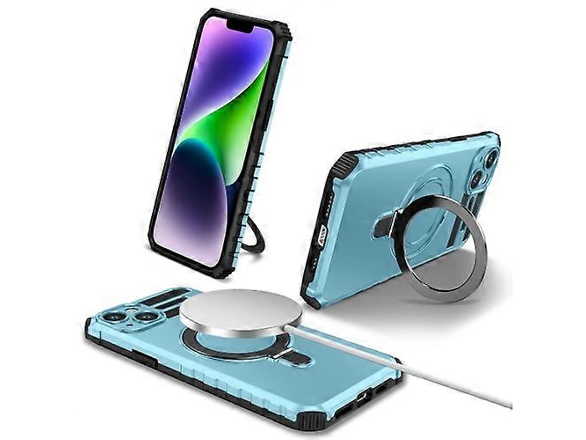 Capa Para Iphone 15 Com Suporte Magnético Magsafe