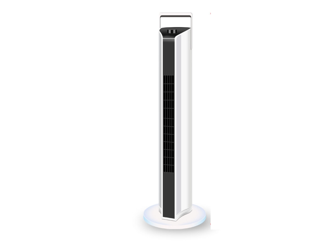 Laxiscreed Ventilador Torre Vertical Sem Lâminas Para Casa, Silencioso E Oscilante