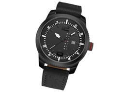 Relógio Masculino À Prova D'água de Quartzo com Pulseira Pu Design Moderno