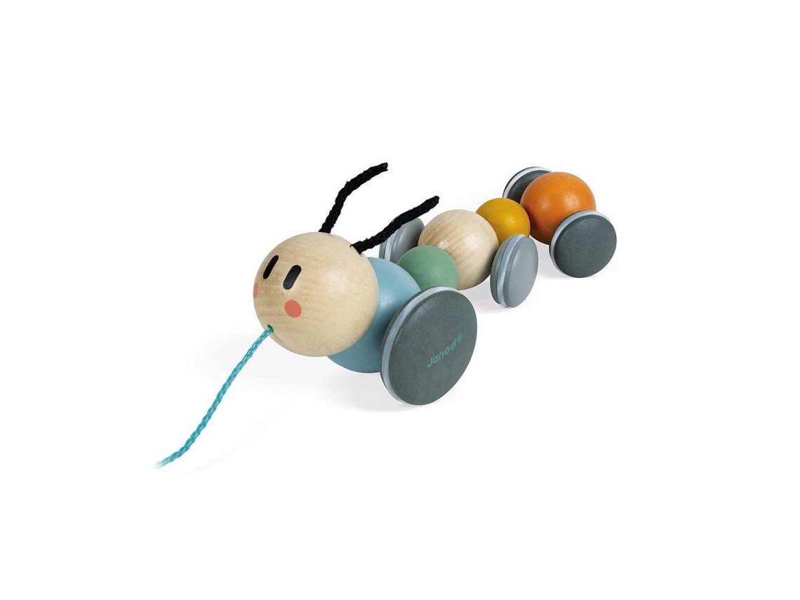Janod Sweet Cocoon Pull-Along Caterpillar