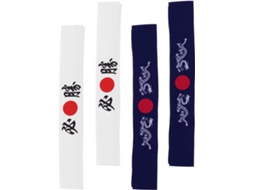 De 4 Faixas De Cabeça Estilo Japonês Para Karatê E Outros Esportes, Feitas De Tecido Respirável, Nas Cores Branca E