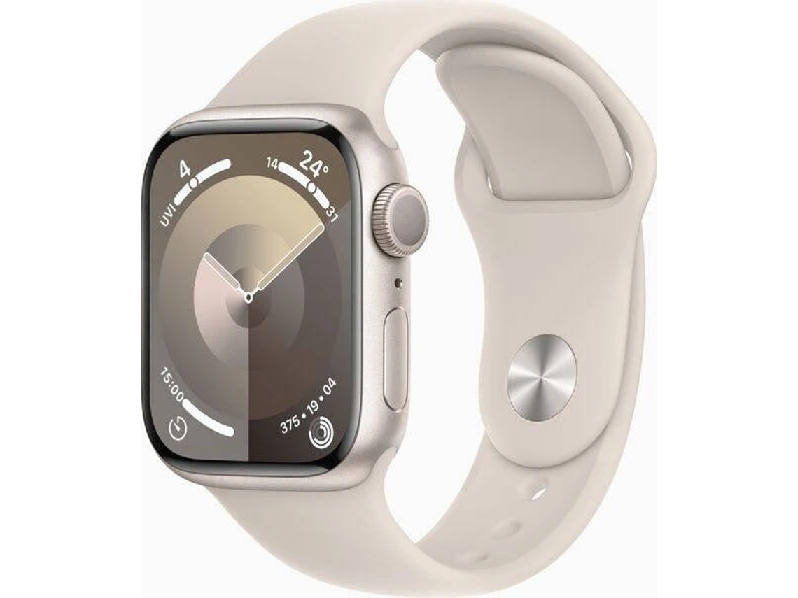 APPLE Watch 9 (Recondicionado Flippers Sinais de Uso - 41 mm - GPS - Luz das Estrelas)