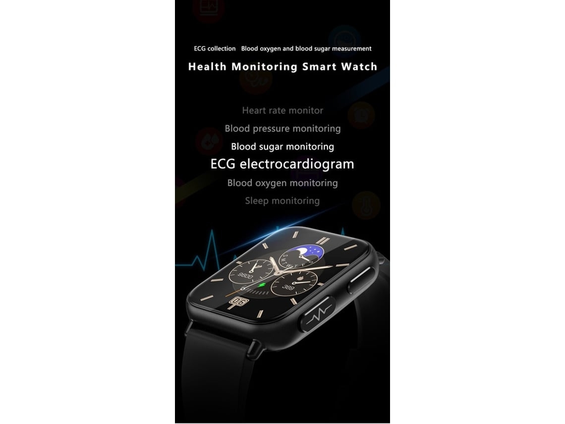 Smartwatches Tela de 1 91 Polegadas Ip68 À Prova D'Água Rosa YEMAESRE