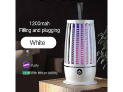 2023 Novo Choque Elétrico Mosquito Killer Lâmpada Usb Fly Trap Zapper Insect Repelente Anti