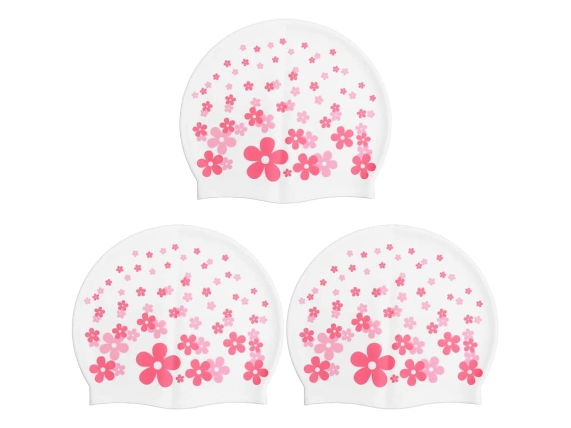 Boné De Silicone Para Natação Infantil Com Proteção Auricular À Prova D'água E Desenhos Animados