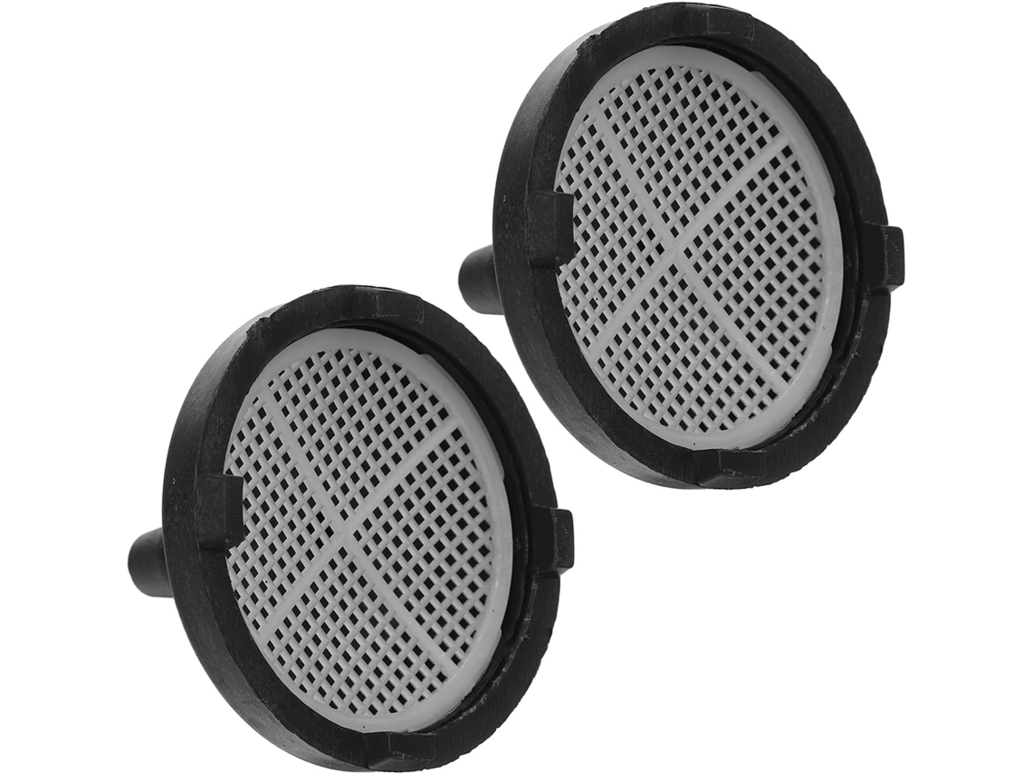 Filtro De Mangueira Elétrica Pvc Preto 2 Peças Com Filtragem Em