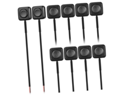 Conjunto De 10 Mini Interruptores Alavanca Momentâneos Pretos Para Carros,botão Pressão Plástico...