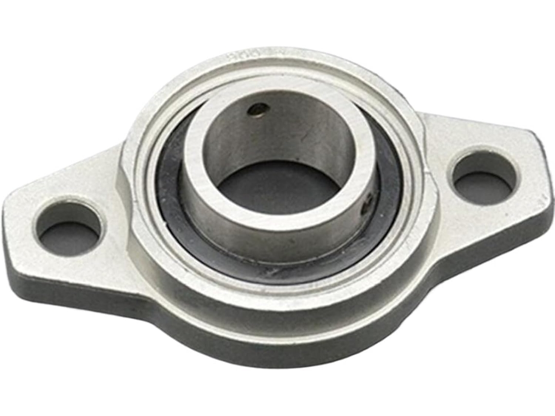 Unidade De Rolamento Flange Autoalinhante Em Liga Zinco Kfl08 Com 8mm Diâmetro