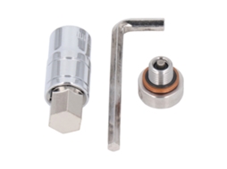 Kit de plug de dreno de óleo em aço inoxidável M12x1.25 com parafuso auto perfurante e ferramentas | S/MARCA