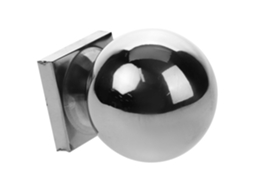 Bola de Aço Inoxidável para Balaustrada de Escada. Suporte Estável com Design em Formato de Bola. Uso Versátil como CHABERLU