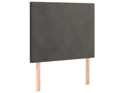 Headboard, Headboards Vidaxl Cinzeto Veludo (80 Cm)