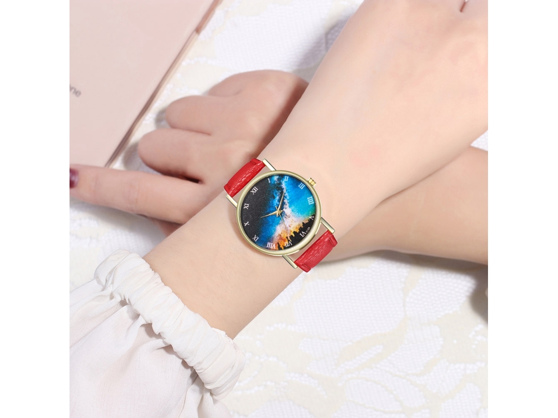 Relógio Star Lady Star Masculino Young Trend Quartz T123-a Vermelho