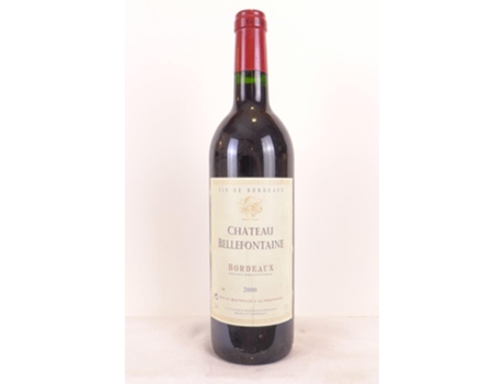 Vinho Tinto CHÂTEAU BELLEFONTAINE 2000 (75 cl - 1 unidade)