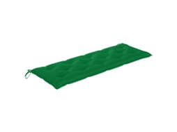 Maison Exclusive - Banco De Jardim Empilhável C/ Almofadão 159 Cm Teca Maciça