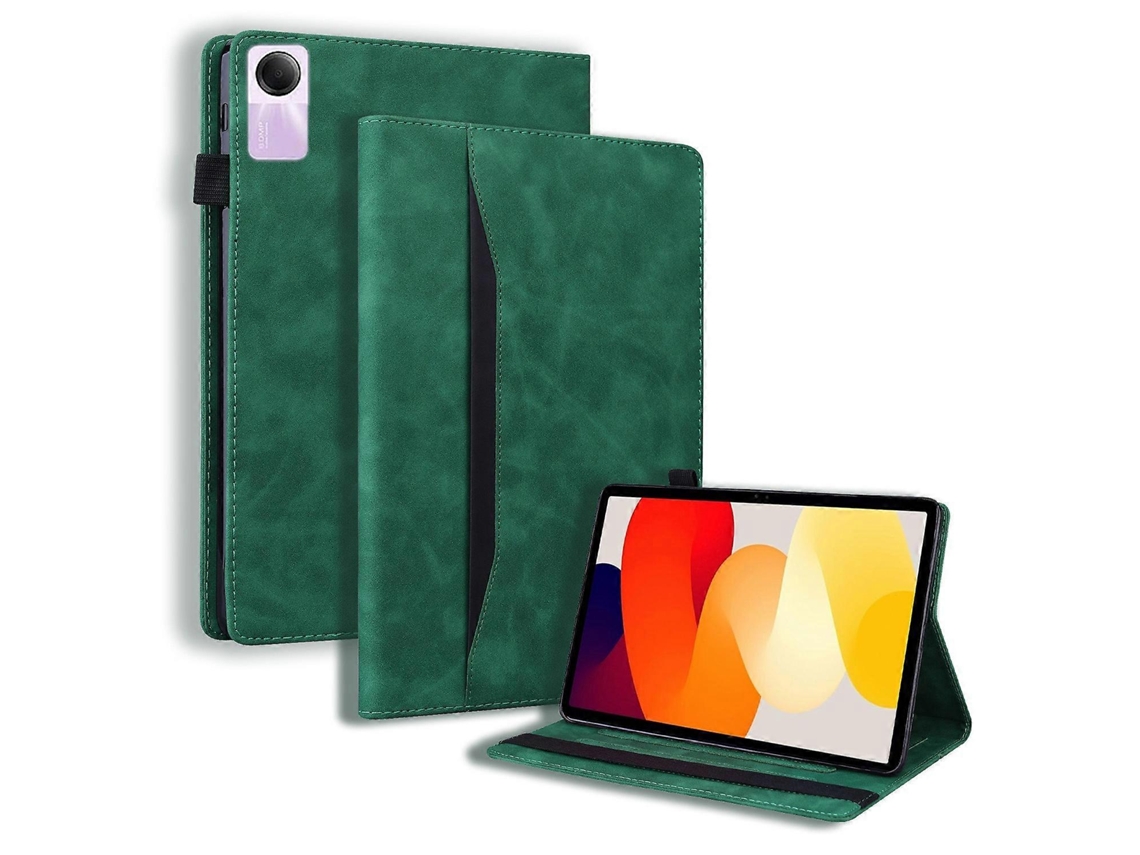 Capa de couro antichoque Webake Splicing para tablet