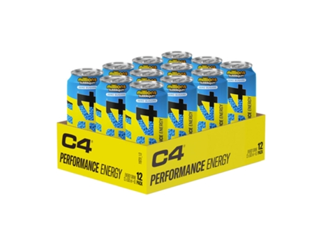 Embalagem De Bebida Energética C4 Cellucor (12x500ml)