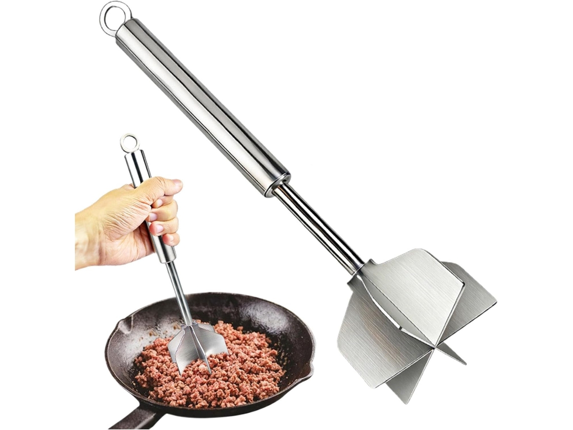 Moedor De Carne, Triturador Hambúrguer Em Aço Inoxidável