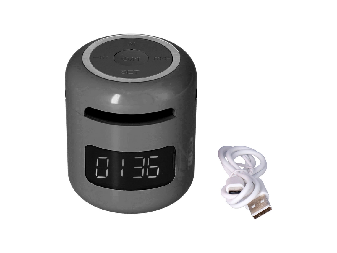 Despertador com Alto falante Bluetooth LAXISCREED