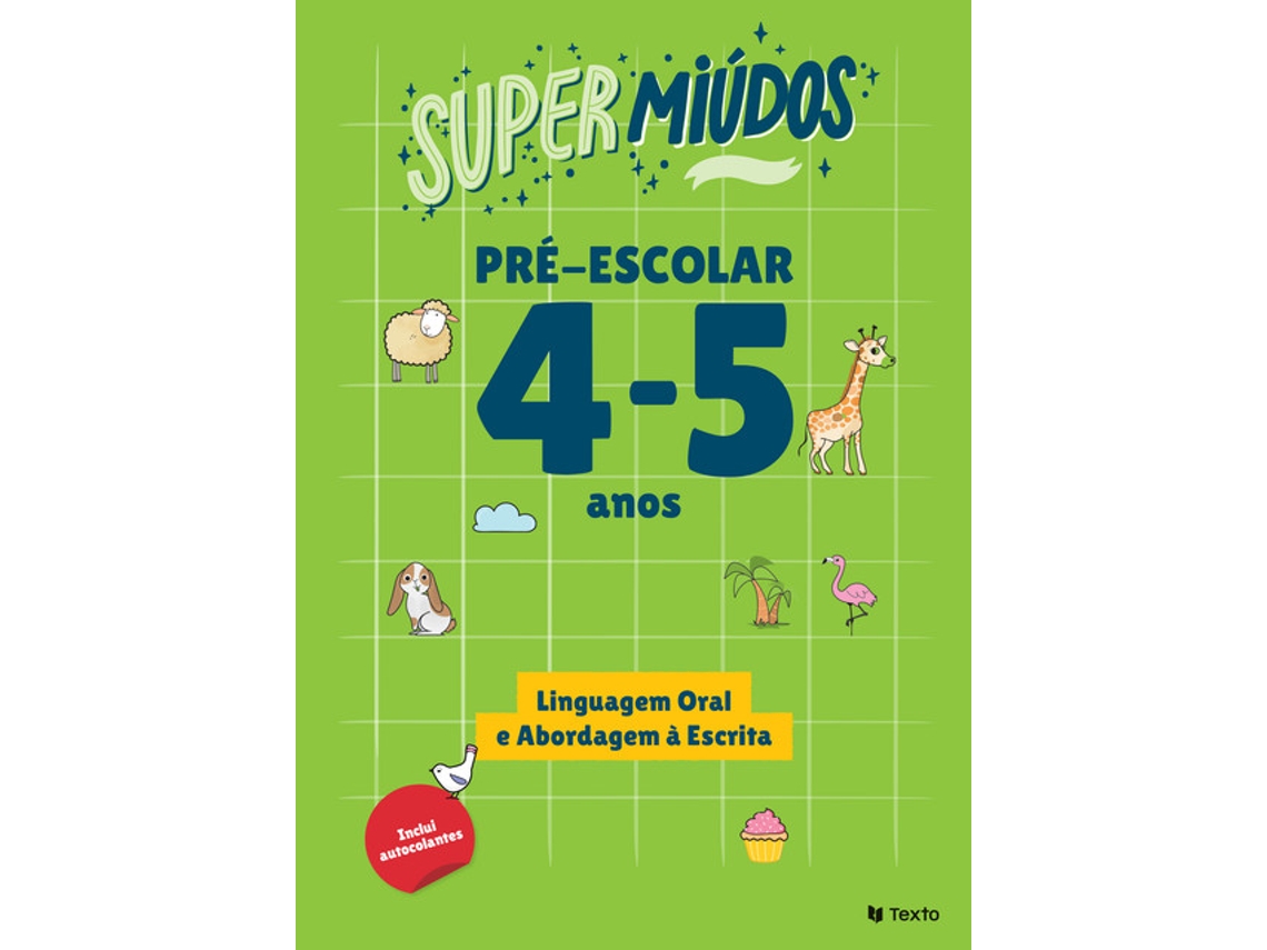 Supermiúdos - Pré-escolar 4/5 Anos Português