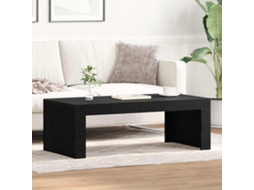 Vidaxl Mesa De Centro Carvalho Preto 102 X 50 X 35 Cm