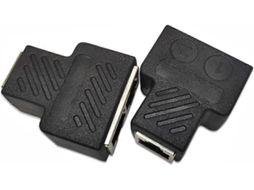 Conector Rj45, Rj45 1 Fêmea Para 2 Fêmeas, Divisor De Extensor Cabo Ethernet Lan Cat 5 / 6 7, Navegue Online Simultaneamente.-aquaforge