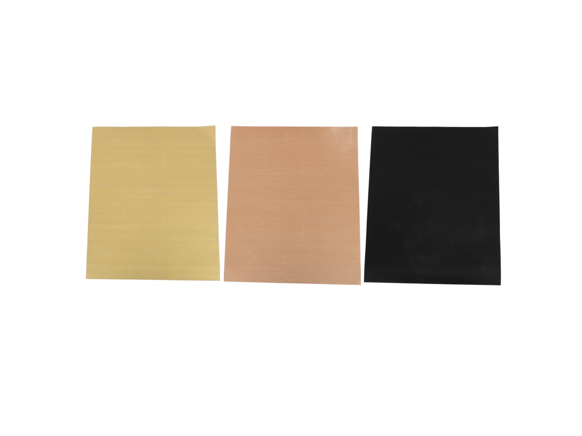 3 Peças Tapete Para Grelha Resistente A Altas Temperaturas Reutilizável Lavável Antiaderente Ptfe Forno Forno Para Casa Ao Ar Livre 40 X 33 Cm
