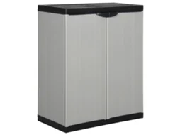 Armário de Exterior VIDAXL Cinzento Pvc (68x40x85 cm)