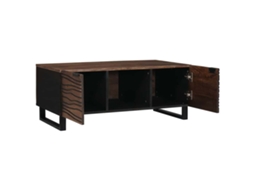 Mesa de Centro Nogueira 100x54x40cm Madeira MAISON EXCLUSIVE