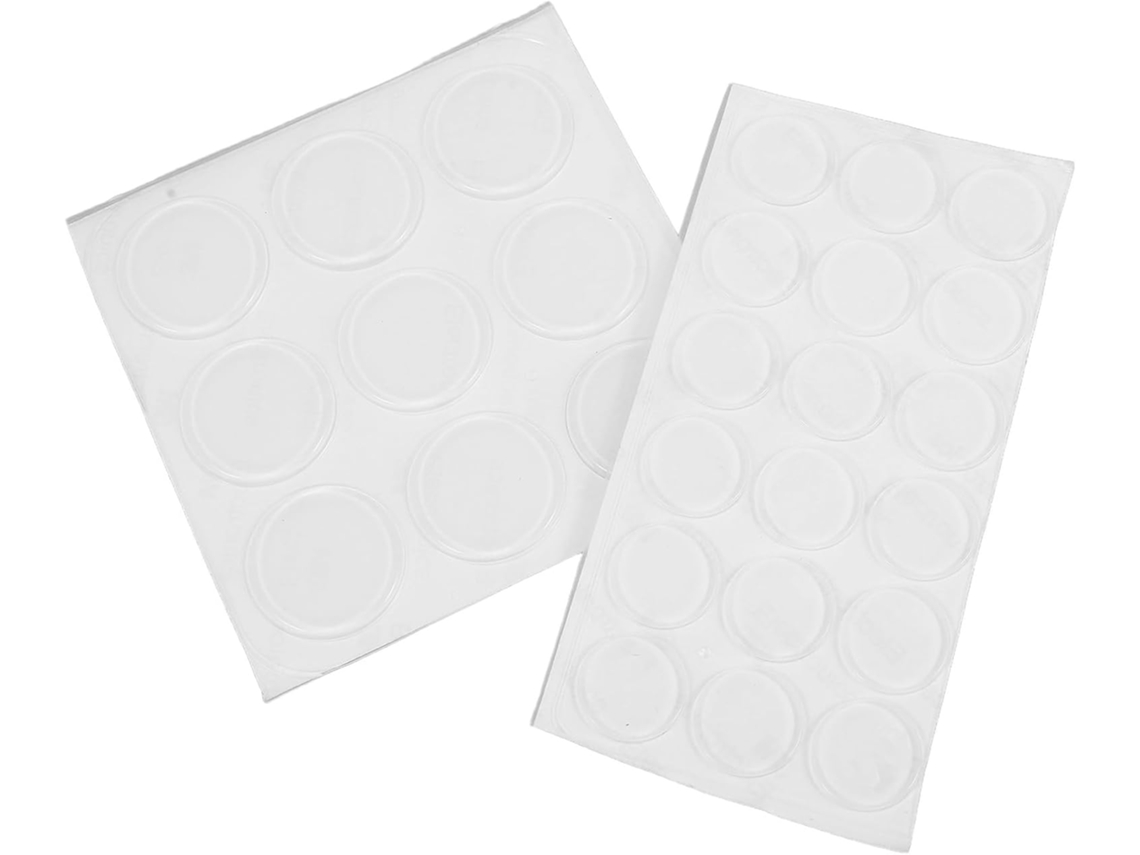 Kit De Amortecedores Universais Lurrose Para Tampa E Assento Vaso Sanitário, 27 Peças, Almofadas Adesivas De Silicone