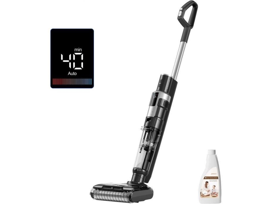 Aspirador Sem Fio Jimmy Hw9 300 W Bateria Removível Dupla Reservatório