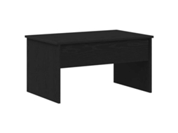 Mesa de centro Carvalho Preto 80 x 50,5 x 41,5 cm - Exclusiva da Maison